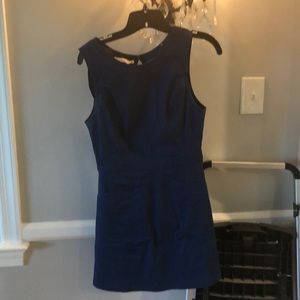 Lush mini denim dress